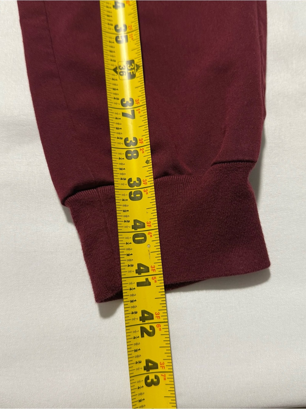 FIGS Maternity Technical Collection Scrub Pants Burgundy High Waisted Jogger S - Picture 12 of 15